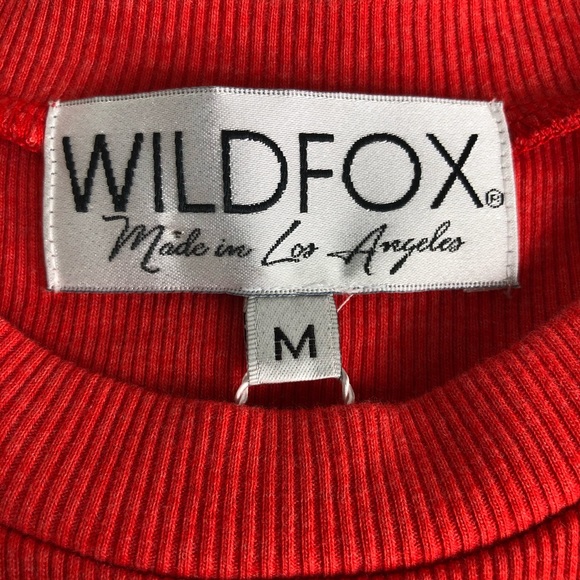 Wildfox Hey Mon Cropped Sleeveless T-shirt 391 - Picture 7 of 8